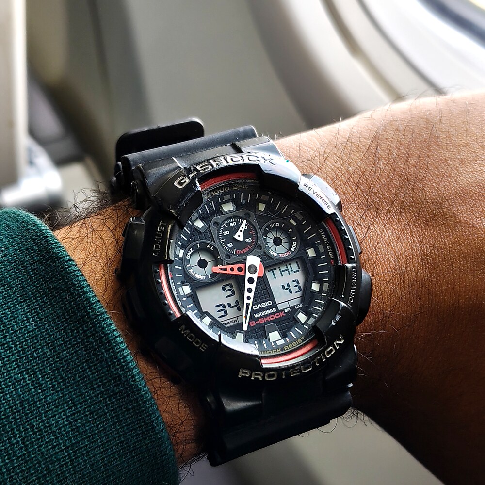 G-Shock GA-100 (chronograph)